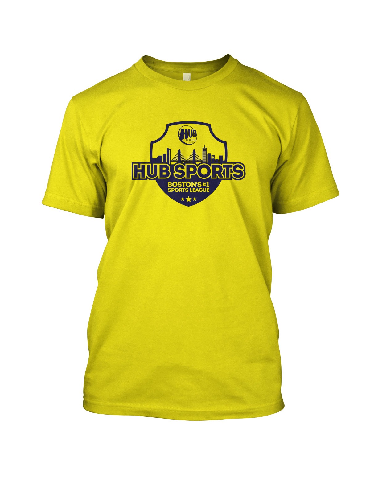 HUB-Sports-Boston_Logo-Shirt-Yellow